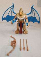 Vintage Disney Gargoyles Griffin Goliath Deluxe Battle Doubles Complete