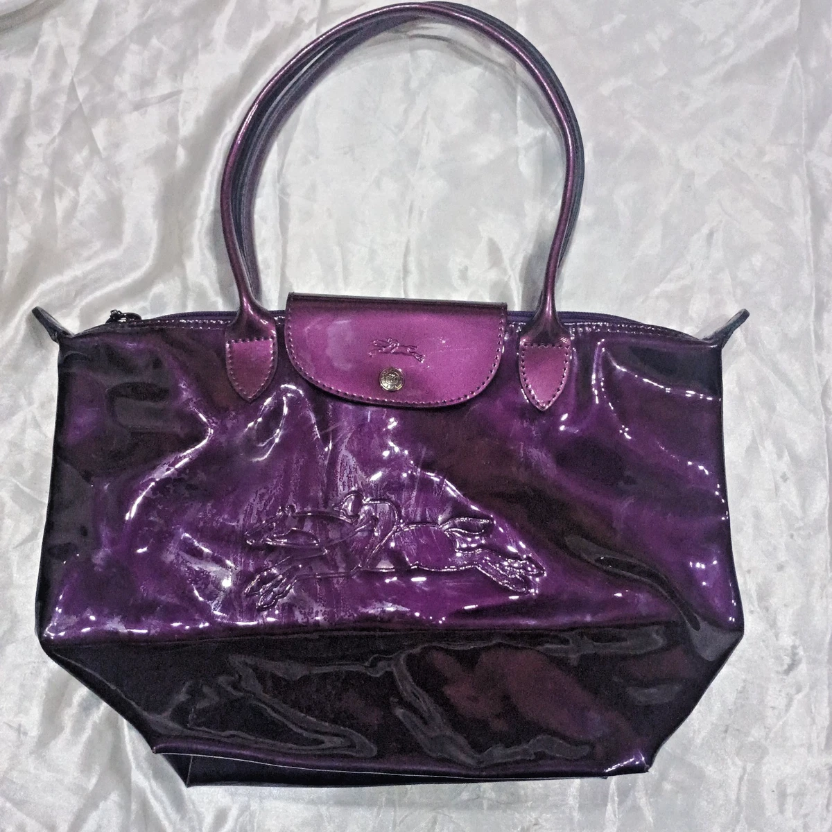 Longchamp Le Pliage Tote Purple Bags & Handbags for Women for sale