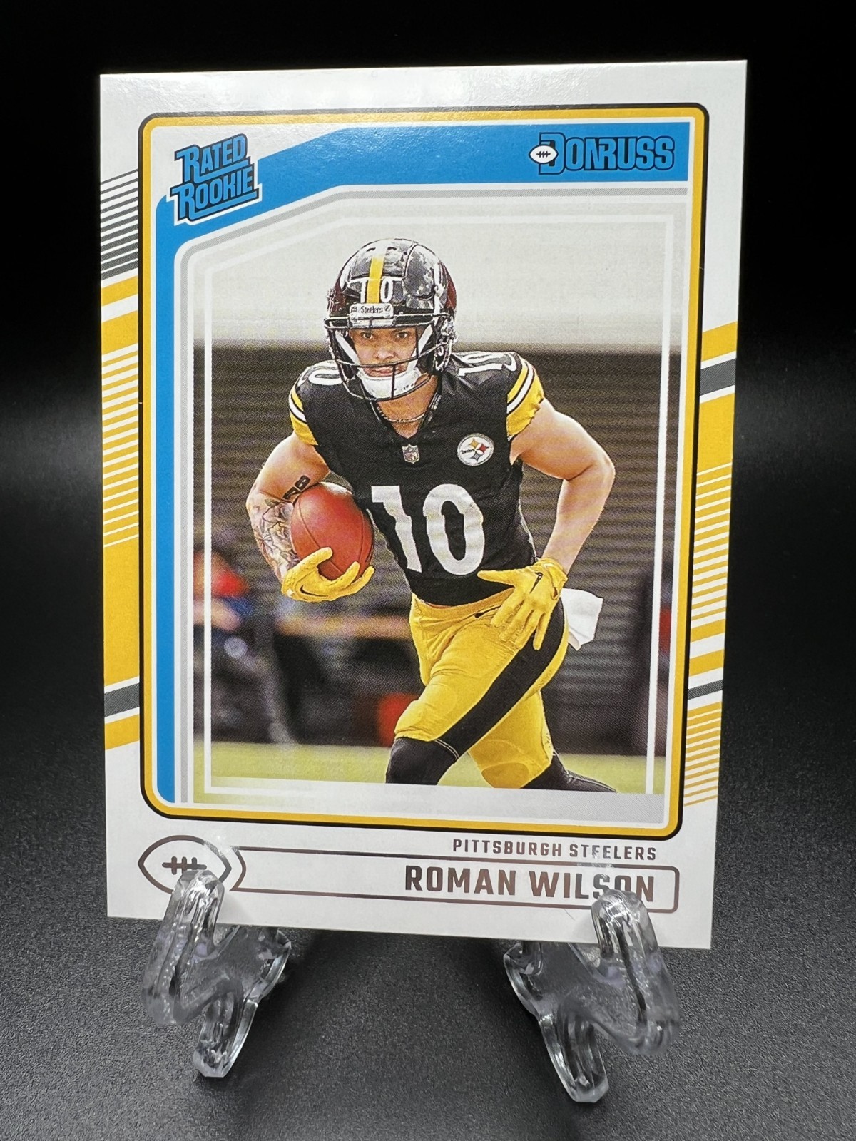 2024 Panini Donruss - Rated Rookie Roman Wilson #348 (RC)