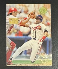 Roberto Kelly 1995 Stadium Club Best Seats 1st Day Issue #219 - Atlanta Braves
