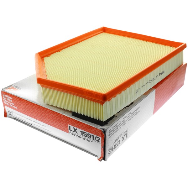 Original Mahle / Knecht LX 1591/2 Luftfilter Filter Air FüR Volvo S80 II AS-image