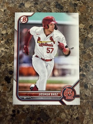 JOSHUA BAEZ 2022 Bowman Draft #BD-76 Prospect Paper Base