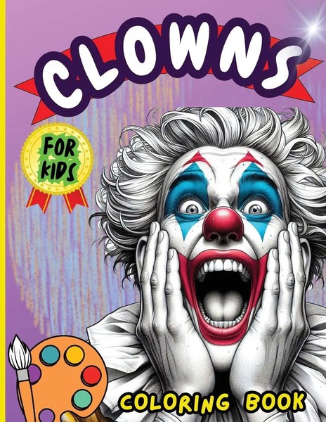 Peter | Clowns Coloring Book For Kids | Taschenbuch | Englisch (2024)-image
