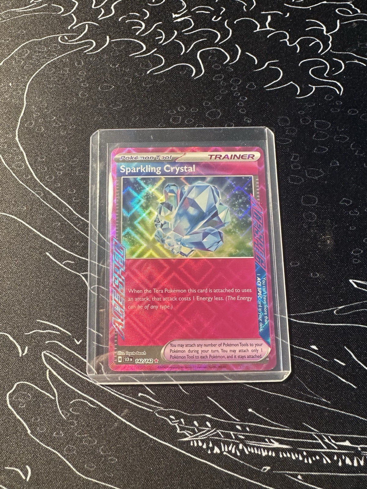 Sparkling Crystal ACESPEC Stellar Crown 142/142 Holo Rare Trainer, NM/Mint