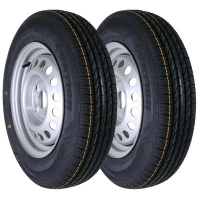 2x Komplettrad Anhänger 145/80R13 79N XL M+S Reifen Felge 4x100 4,5Jx13 ET30