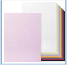 McPinky 72 Sheets Colored Cardstock 30 Colors, 8.5x11 Single-Sided Textured