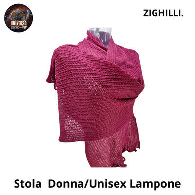 Stola Damen/Unisex Himbeere Zighilli132 ZIGHILLI - PO - ITALIEN