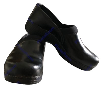 Abeo Pro Size 8.5 System Ellie Abe Black Smooth Leather Slip  display picture 1
