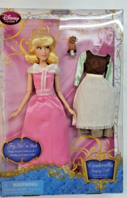 Disney Cinderella Singing Doll 12 Rare Dress set FREE SHIP!