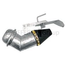 Rozdzielacz szeroki z częścią V 5", 120 mm bez ościeżnicy system włoski Berselli