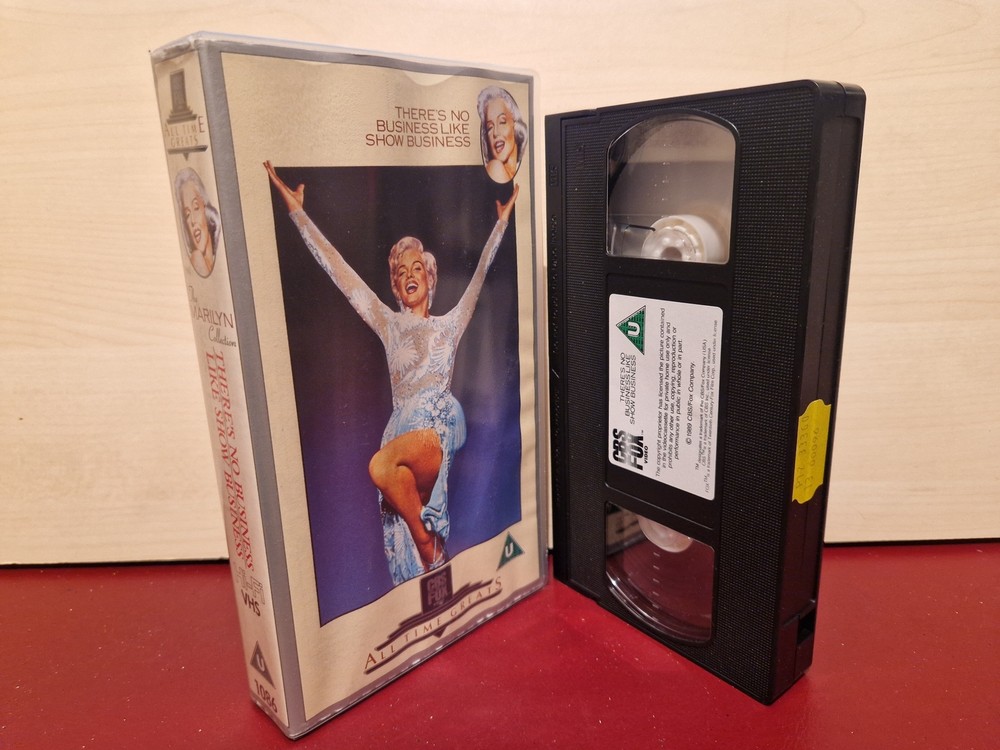 There's No Business Like Show Business - PAL VHS Video Tape + Poster (T10)