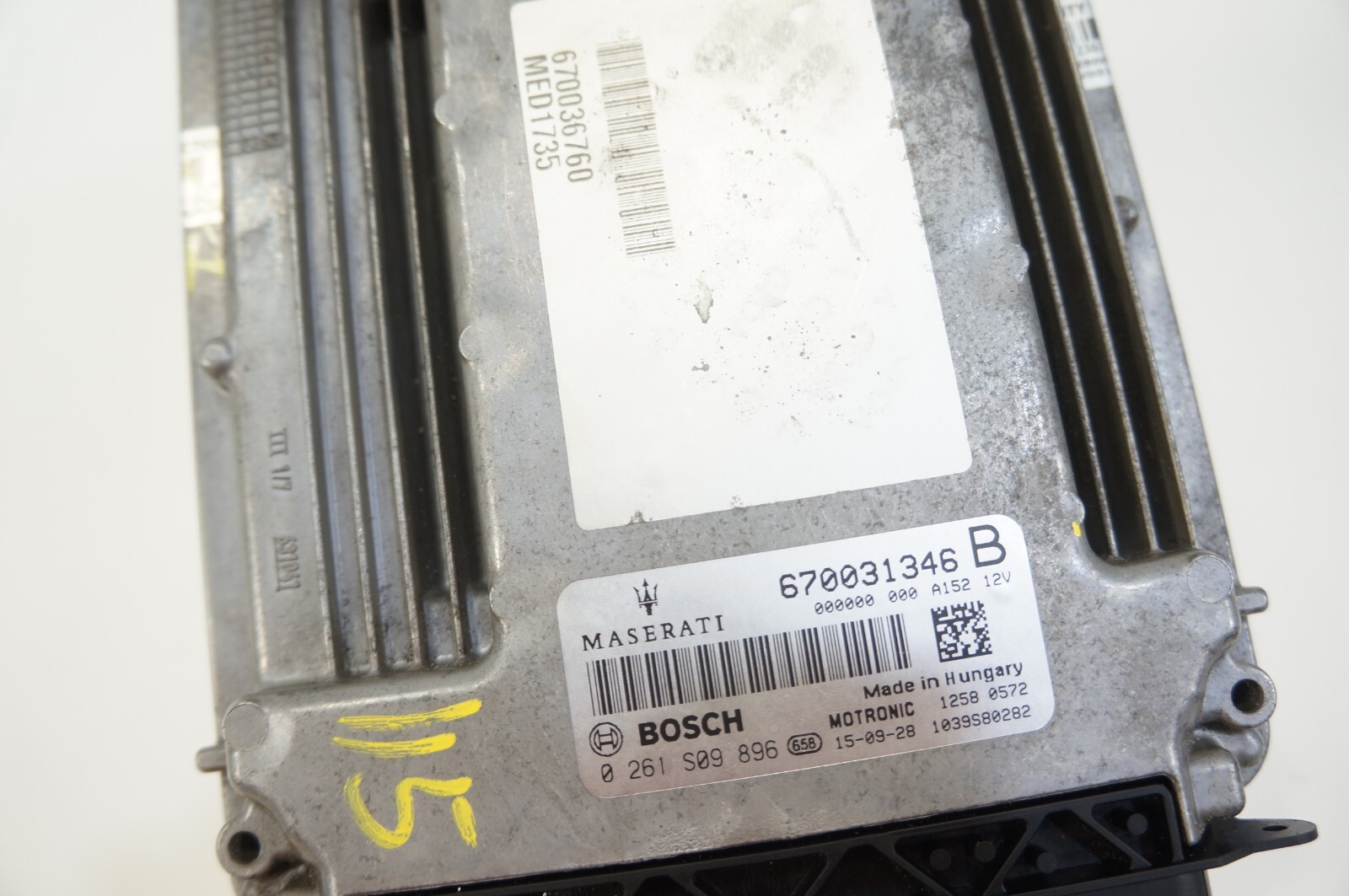 2014-2020 maserati levante ghibli 3.0l control module ecu ecm oem
