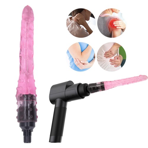 New Fascia Gun Head Attachment Waterproof Massage Gun Replacement Head Silicone - Picture 5 of 8