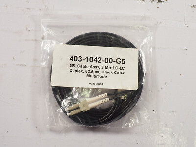 NETOPTICS 403-1042-00-G5 3 Mtr LC-LC Duplex Multimode Cable