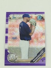 2019 Bowman Chrome #BCP-238 Cam Roegner Prospects Purple Shimmer Refractor