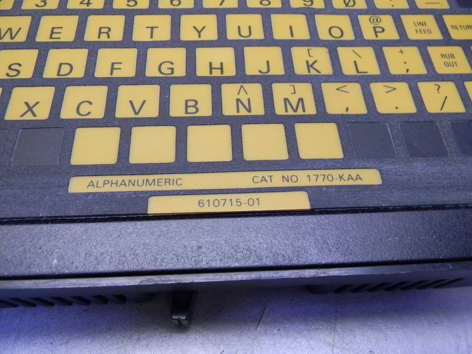 Allen Bradley 1770-FE PLC-3 Family Keyboard 966270-02 Firmware H Ser A - Image 3 of 4