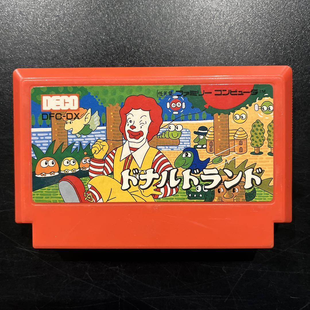 Donald Land Japanese Import FC NES Ronald Japan eBay
