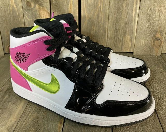 Nike Air Jordan 1 Mid SE Cyber Active Fuchsia Pink Shoes Cz9834-100 Size 9 for sale online | eBay