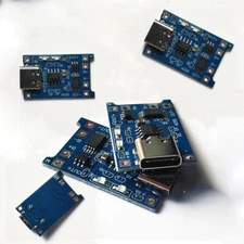 5PCS TP4056 1A lithium battery charging board module TYPE-C USB interface combo