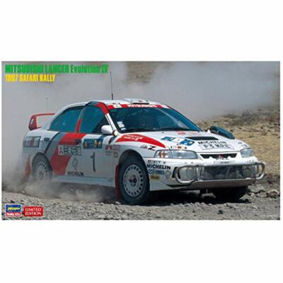 Hasegawa 1/24 Mitsubishi Lancer Evolution IV 1997 Safari Rally Kit