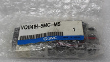 NEW SMC VQ1141H-5MC-M5 valve, sgl, flip n/plug