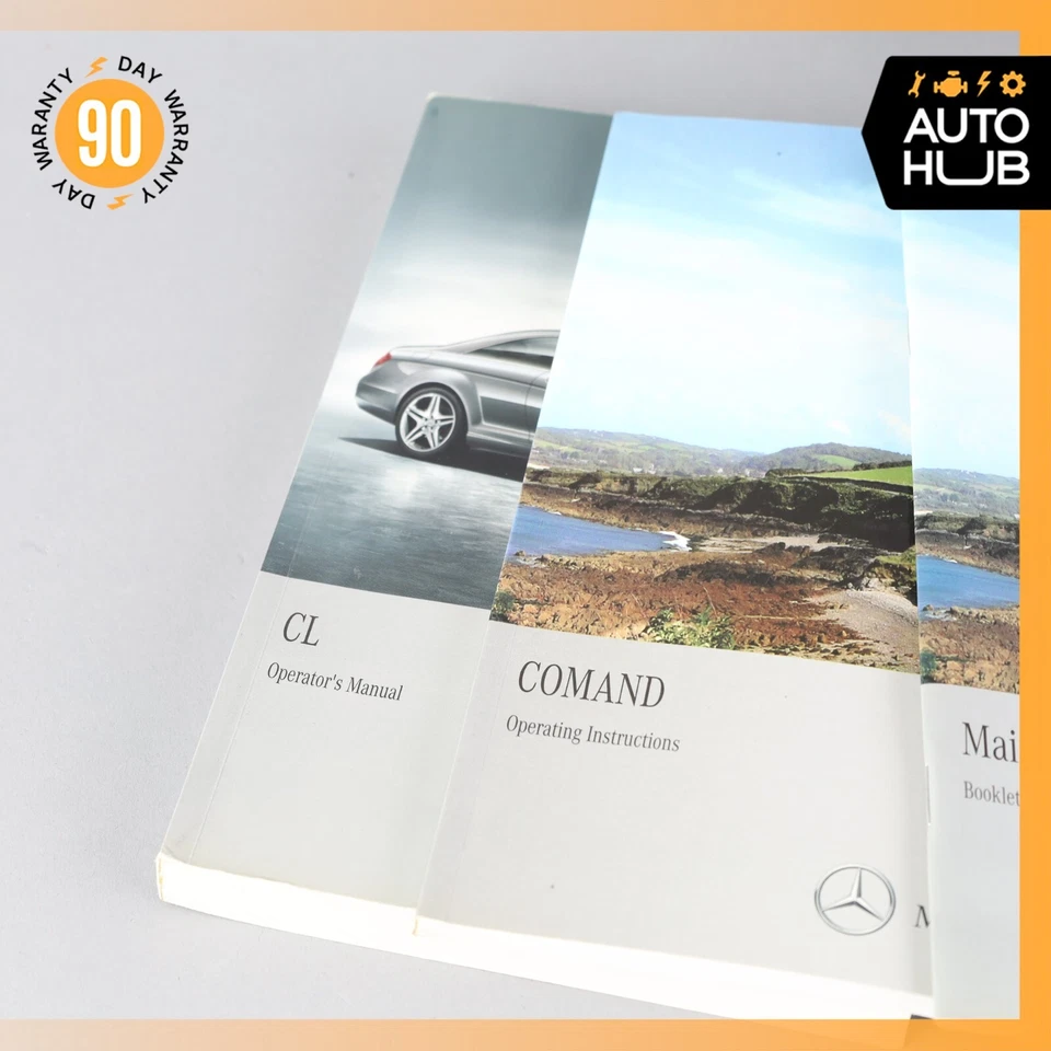 2012 Mercedes-Benz W216 CL550 Owner's Manual Book Assembly OEM - Image 4 of 4