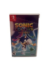 Authentic Replacement Case ONLY - SONIC COLORS ULTIMATE Nintendo Switch Box