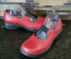 dansko red shoes