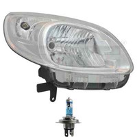 Scheinwerfer Links Chrom H4 FüR Renault Kangoo/Grand KW0/1_ FW0/1_ Inkl. Lampen
