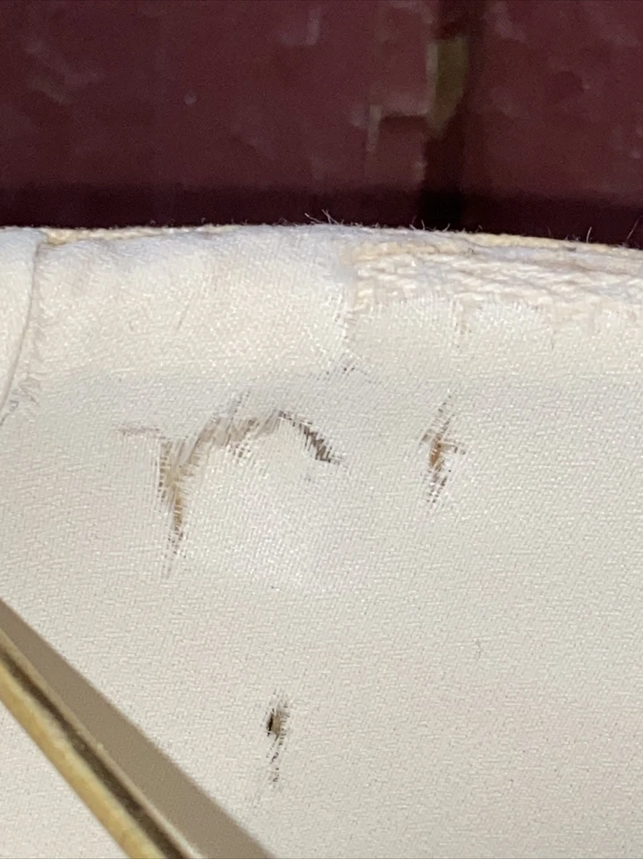 bell lampshade pleated Paper Parchment Over Silk 10x12x16 ETHAN ALLEN - Image 4 of 4