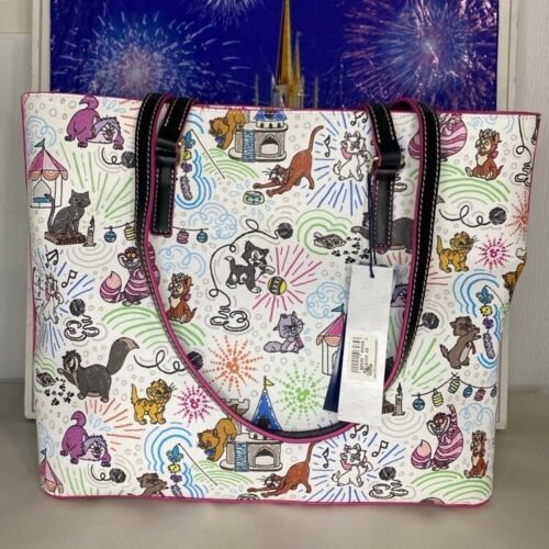 Disney Parks x Dooney & Bourke Katzen Skizze Tragetasche Neu mit Etikett - Bild 3 von 7