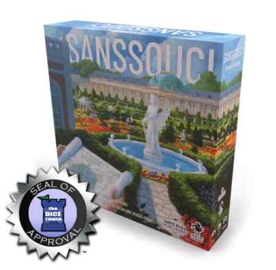Sanssouci : Garden Tile Laying Board Game .. Michael Kiesling