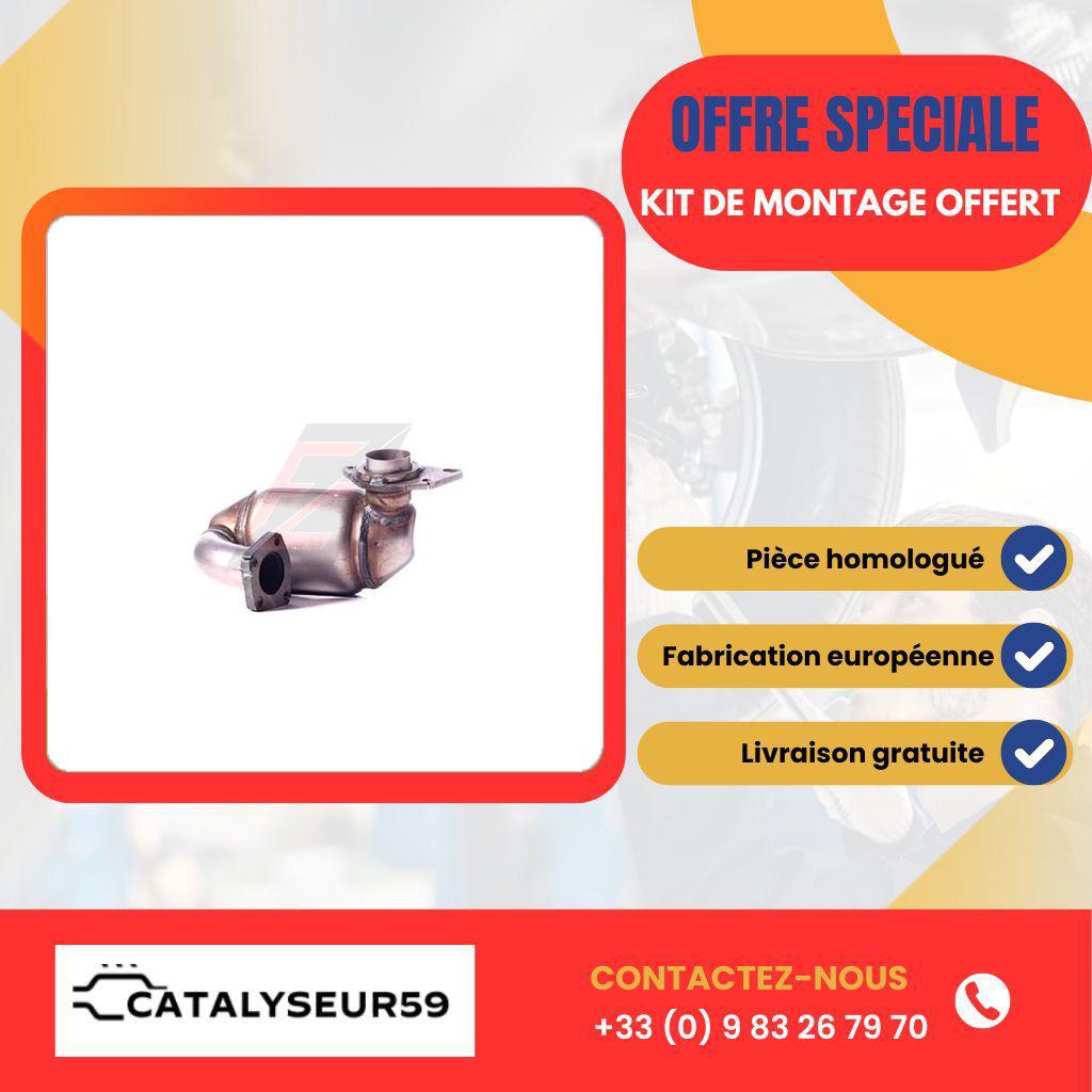 Catalyseur RENAULT MEGANE 1.5 DCI 1461cc 78Kw pot echappement K9K 832
