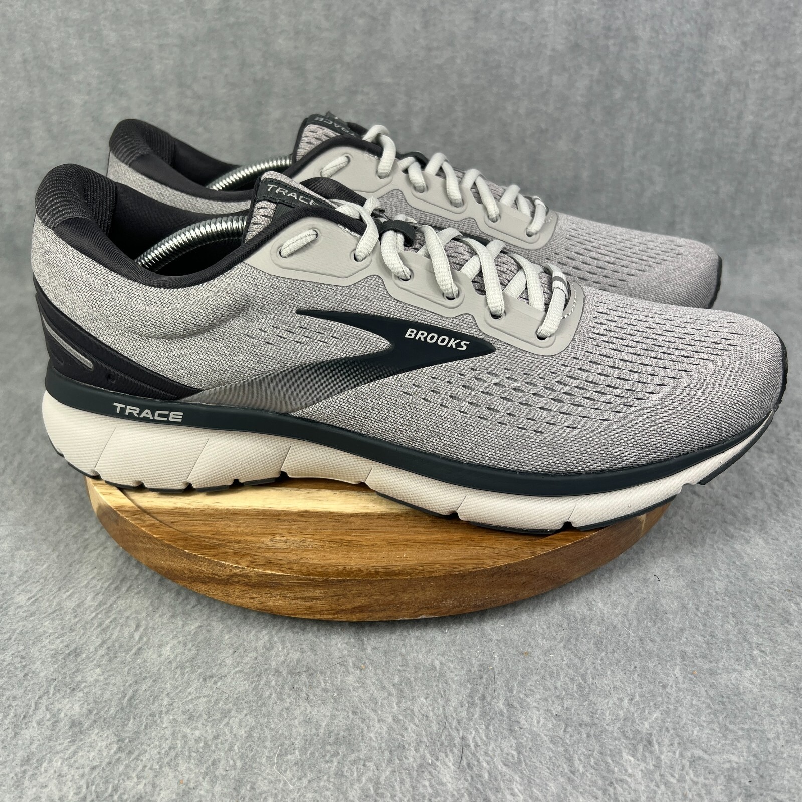 Brooks Trace 1 Mens 12.5 Running Shoes Gray Athletic … Gem