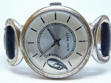 Nine West NW/1089 Genuine Leather Quartz Analog Ladies Watch