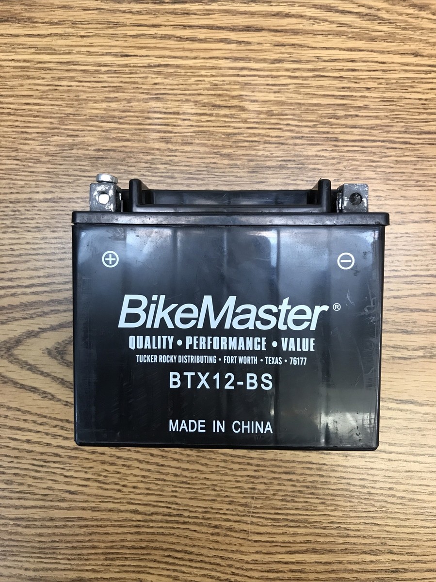 KAWASAKI ER6N ER-6N 2009, BIKEMASTER BATTERY BTX12-BS 12V PART