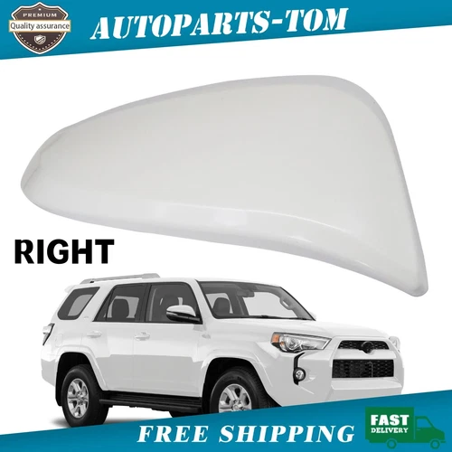 FOR TOYOTA 4RUNNER & RAV4 OUTER MIRROR COVER PASSENGER SIDE WHITE 87915-42160-A0