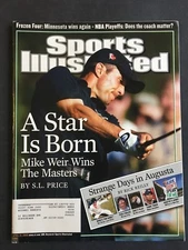 Sports Illustrated Magazine April 21 2003  Mike Weir Wins Masters