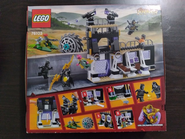 Lego Marvel Super Heroes Corvus Glaive Thresher Attack (76103) for sale online | eBay