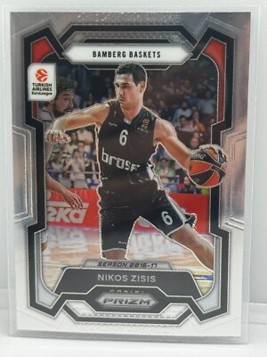 Nikos Zisis 2023-24 Panini Prizm Turkish Airlines EuroLeague Basketball # 167