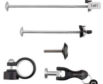 NEW Pinhead 4-Pack Lockset: Wheel Skewer Set Seat Fork Top Cap