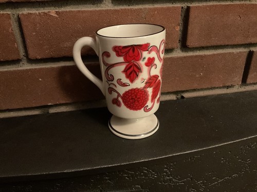 Vintage 1965 Stil Holt Howard 7671 Glas Kaffeebecher Tasse - Bild 1 von 5