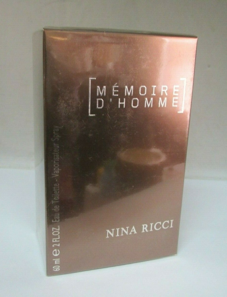 MEMOIRE D'HOMME BY NINA RICCI EAU DE TOILETTE SPRAY 2 Fl oz 60 ml
