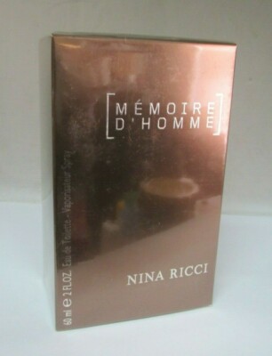 MEMOIRE D'HOMME BY NINA RICCI EAU DE TOILETTE SPRAY 2 Fl oz 60 ml