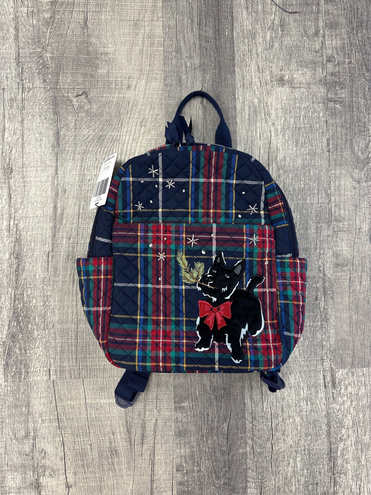 Vera Bradley Small Backpack - Scottie Dog NEW with tags