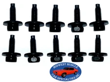 GM Body Fender Grille Factory Correct 1/4-20 Bolts With Correct Dog Point 10pc K