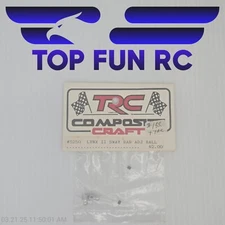 TRC 5250 Lynx II Sway Bar Adjustable Ball For Composite Craft