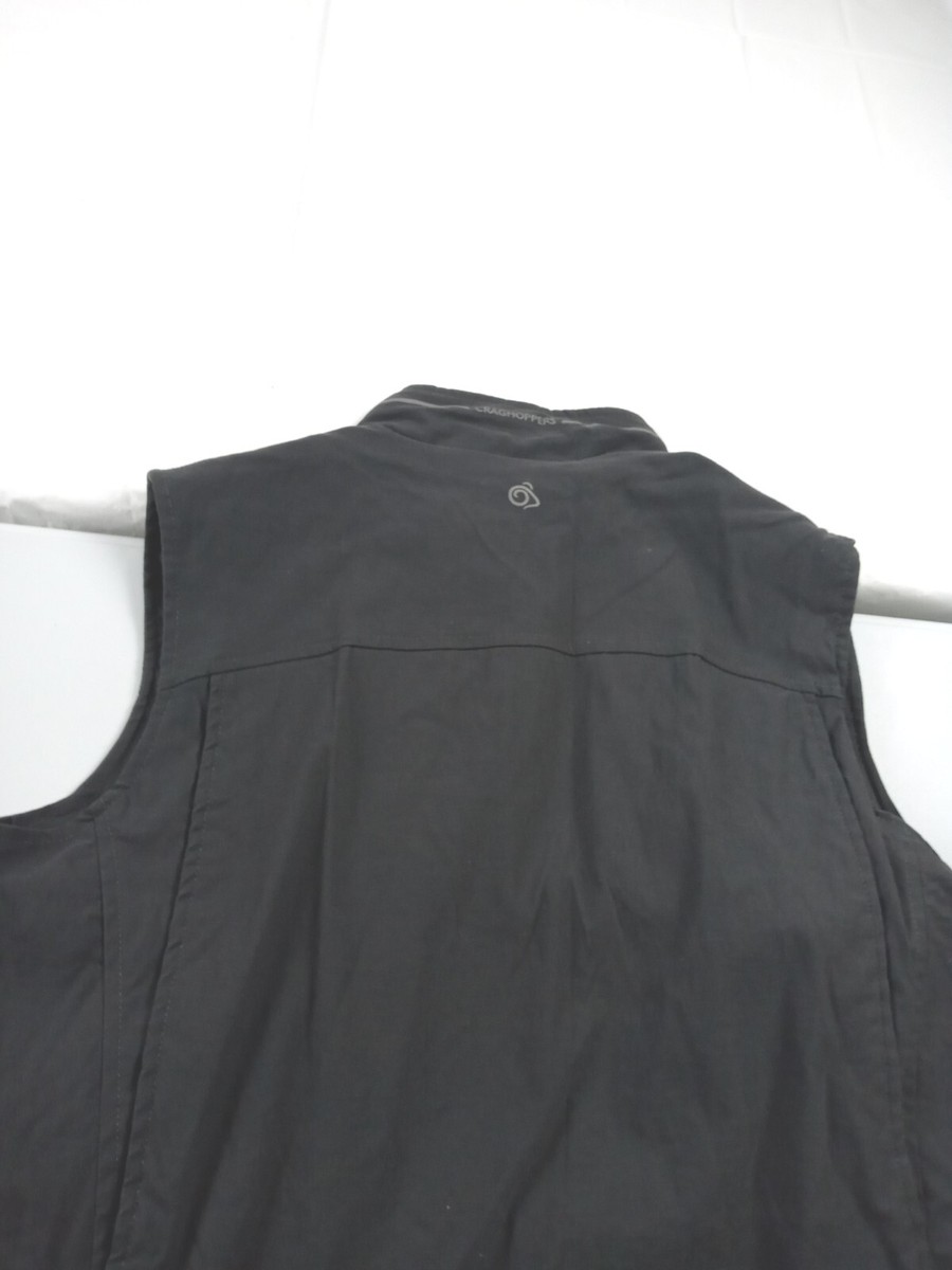 Gilet Sans Manches Craghoppers Nosilife Dainely Pour Femme - Taille XS, Gris, Protection Insectes