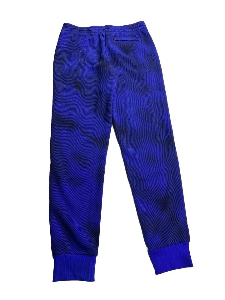 Pantalones de chándal Under Armour Rival polar para niños talla L azul a rayas 1379790 nuevos con etiquetas $45 Foto 2 de 4