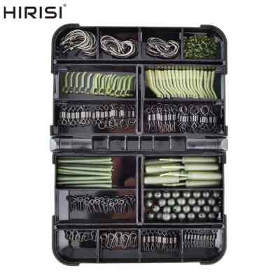Carp Fishing Tackle All-in Kit Fishing Rubber Anti Tangle Sleeves Fish Hook Stop
